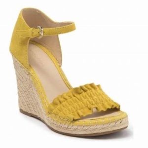 New Marc Fisher Kadria wedge sandals size 9.5W